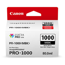 Canon CPFI1000MBK PFI-1000MBK - MATT BLACK